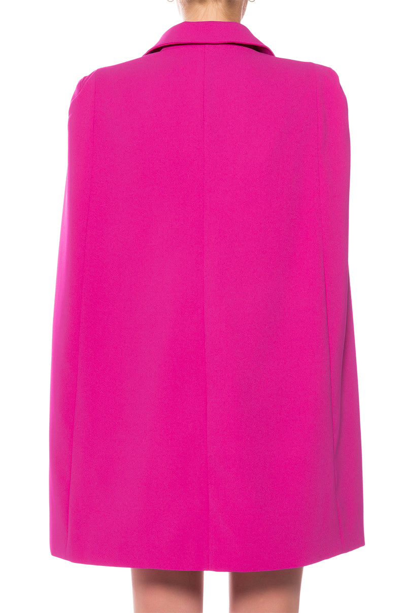 A LA MODE MINI BLAZER DRESS