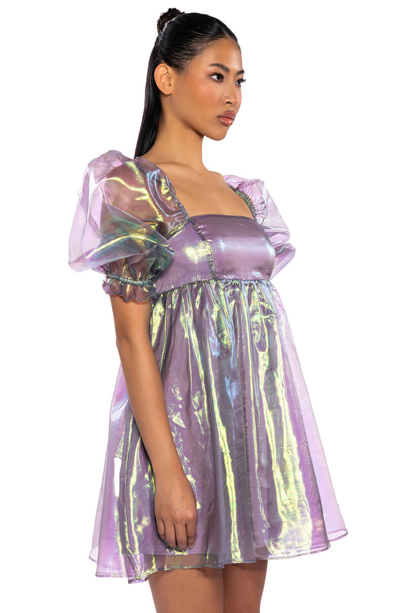 ANOTHER DREAM FLOUNCE MINI DRESS