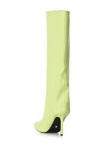 AZALEA WANG REBELITE LIME BOOT