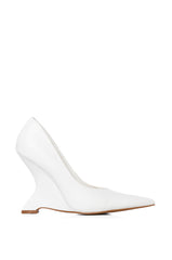 AZALEA WANG TEGWEN WHITE PUMP