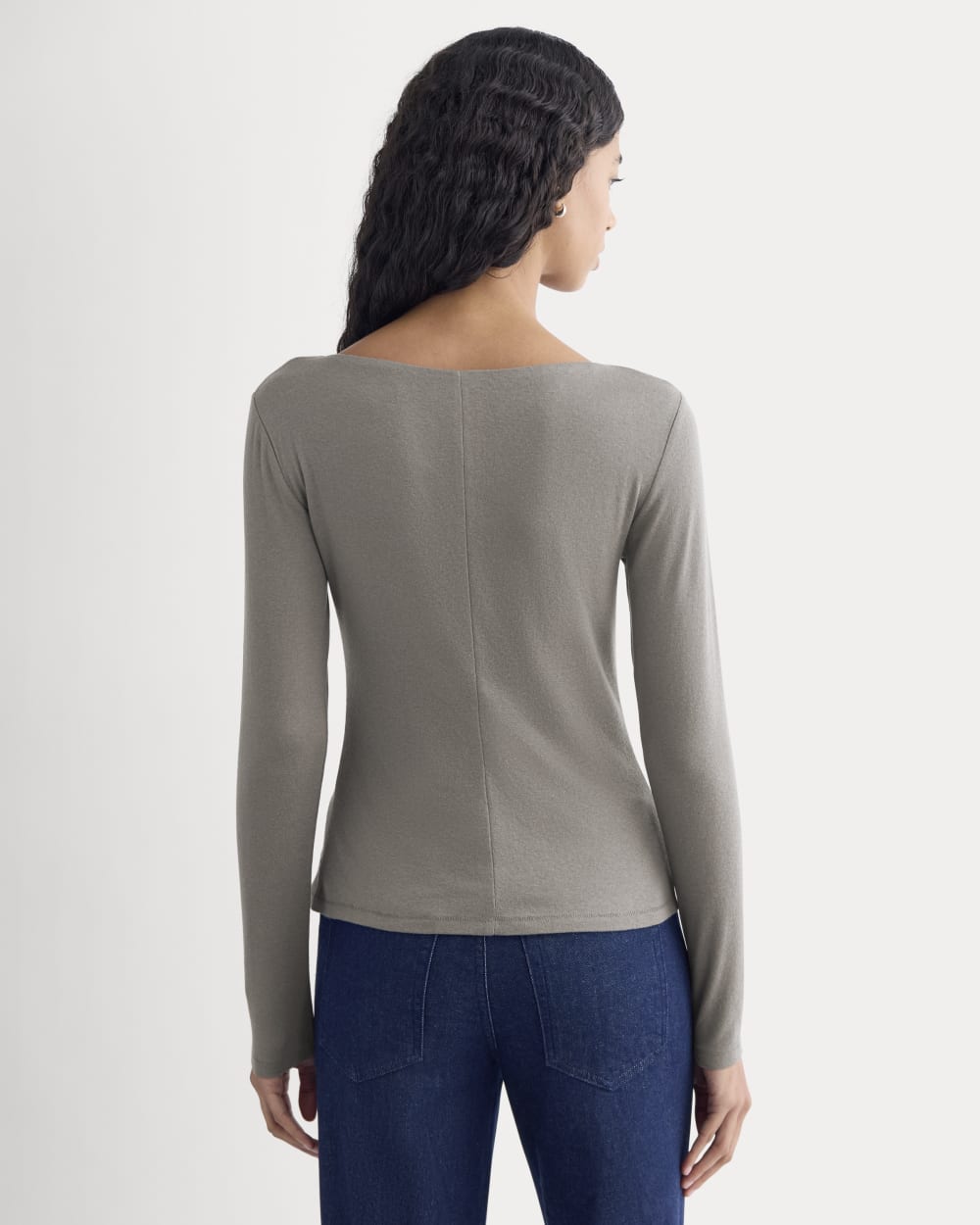 Button-Up Top in Butterluxe | Taupe