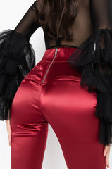CALL ME BABY SATIN TROUSER