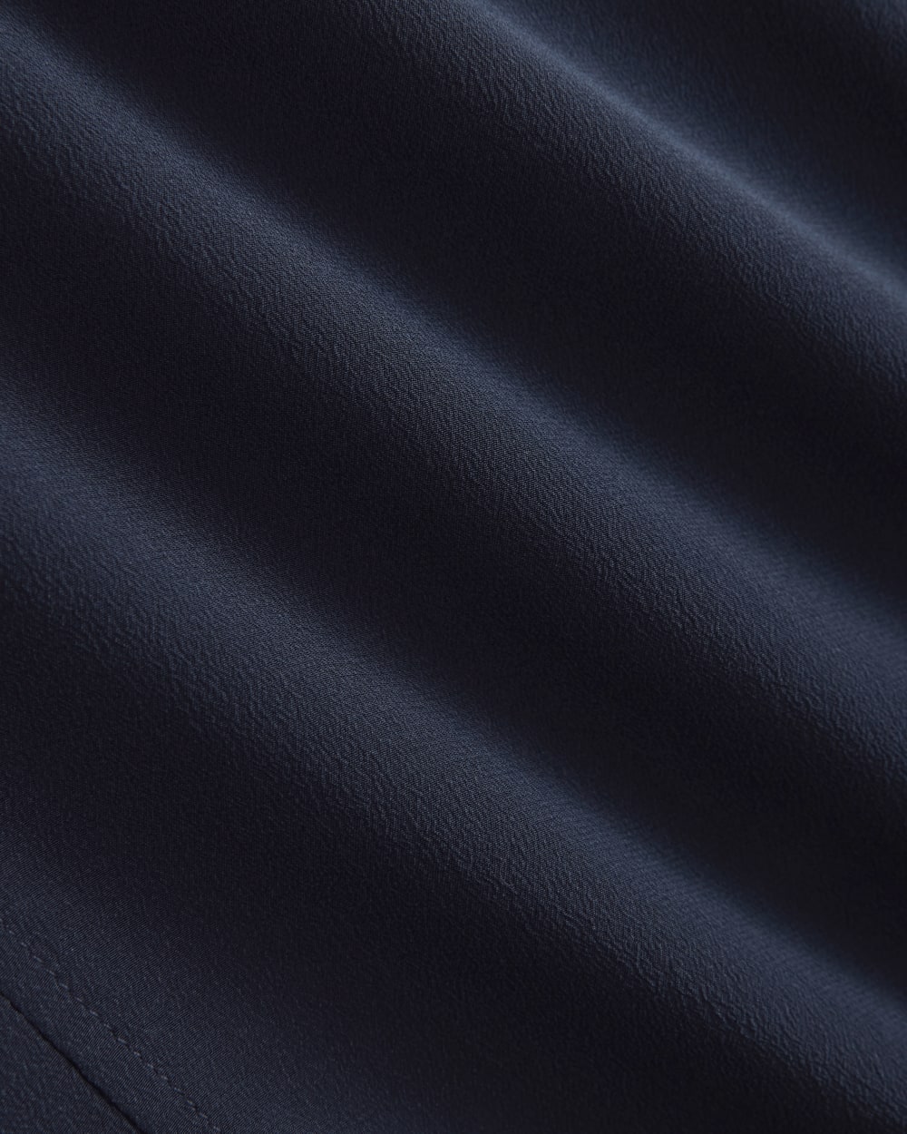 Dolman Top in Washable Silk | Navy