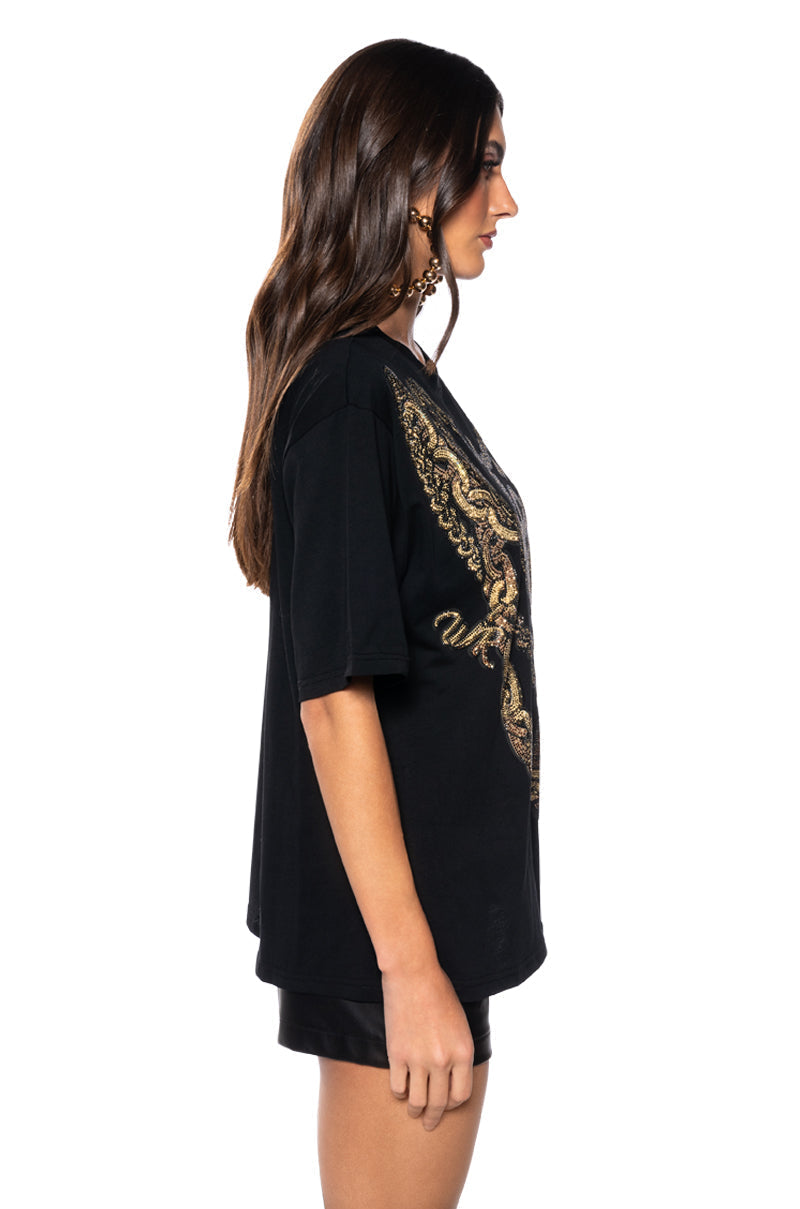 GOLD LINKS SHORT SLEEVE T-SHIRT
