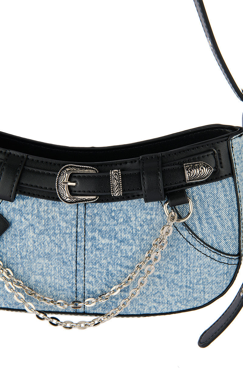 JAYDE DENIM PURSE