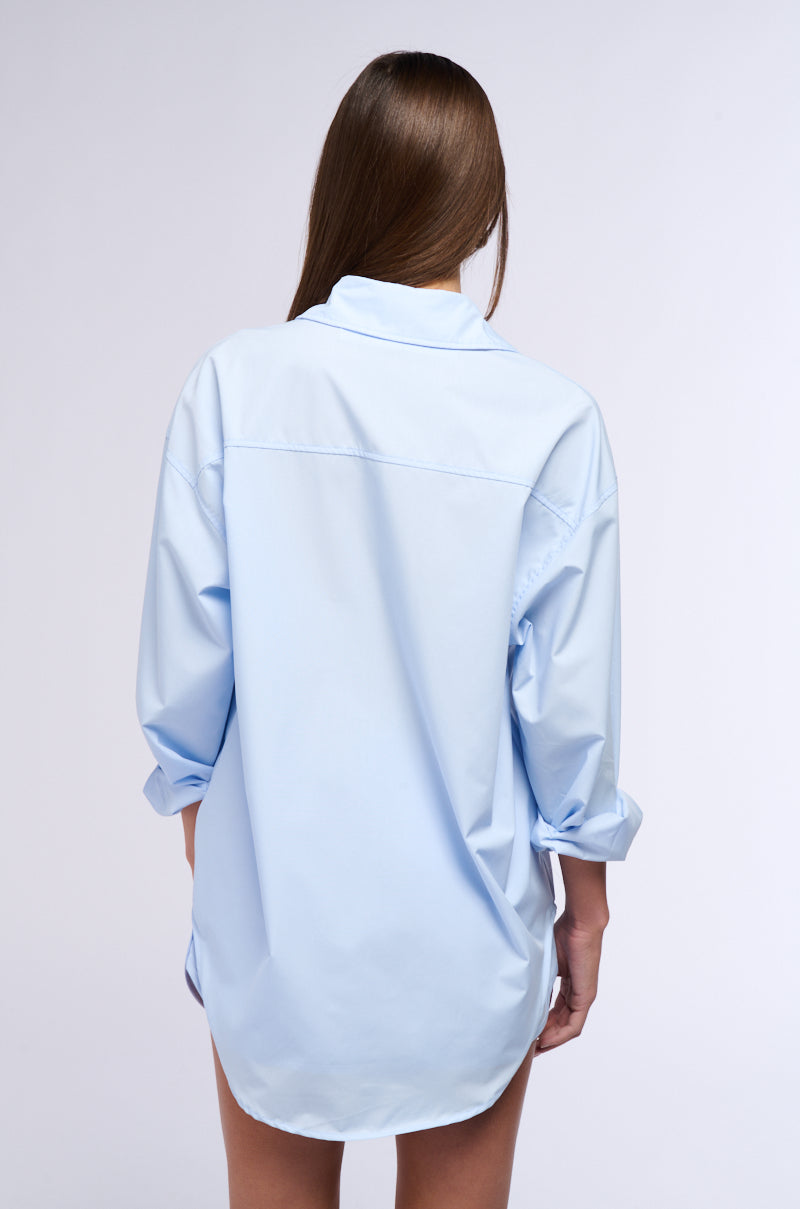 LADY LOVE BUTTON DOWN TOP