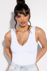 LUCIA SLEEK AF DEEP V BODYSUIT