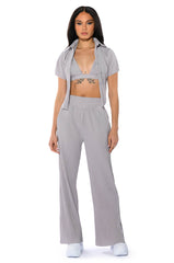 LUCY SHORT SLEEVE BUTTON DOWN