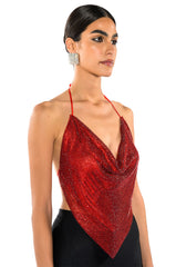 MIAMI ON THE LINE CHAINMAIL TOP