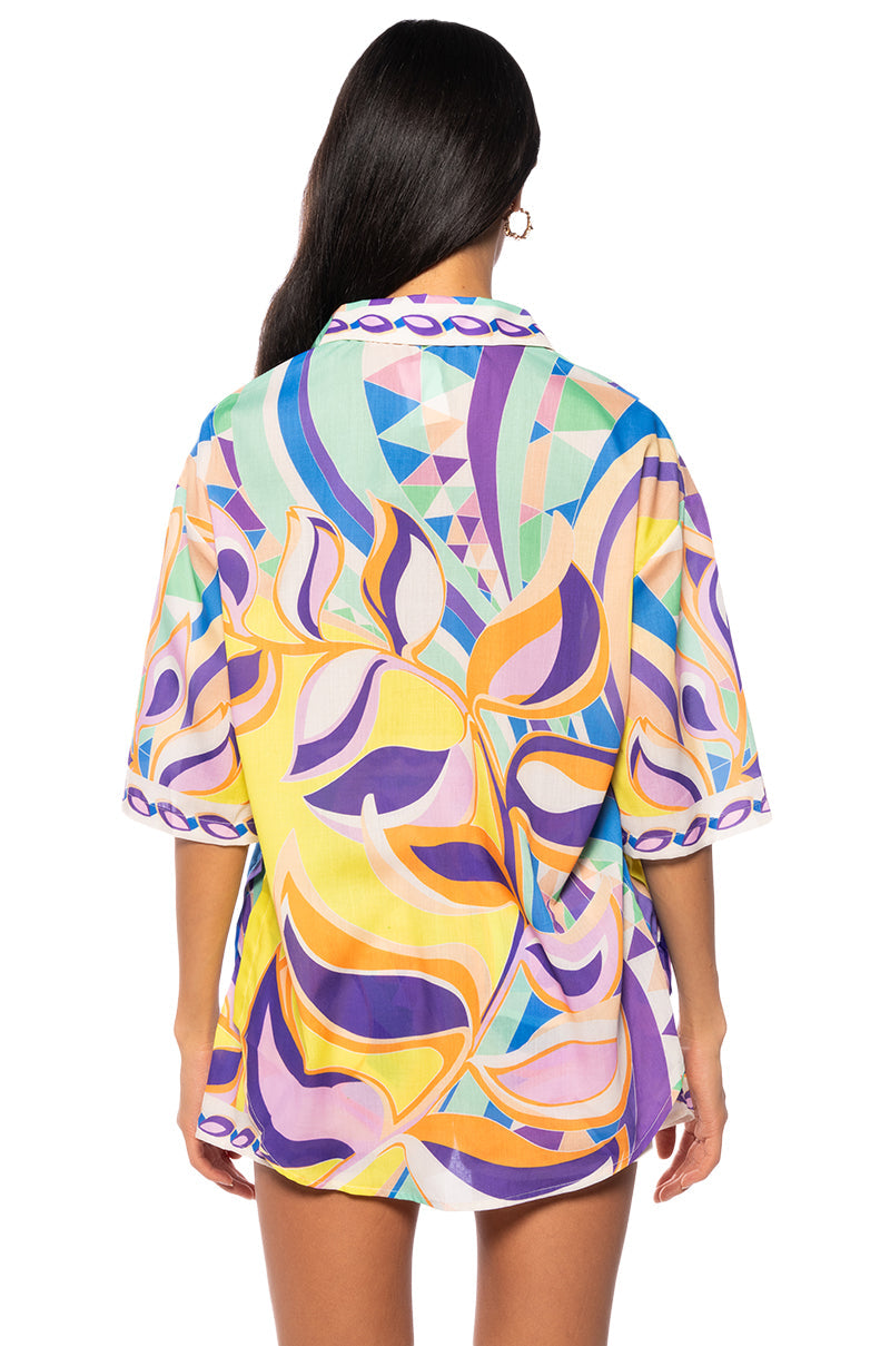 MINDING MINE BUTTON UP BLOUSE