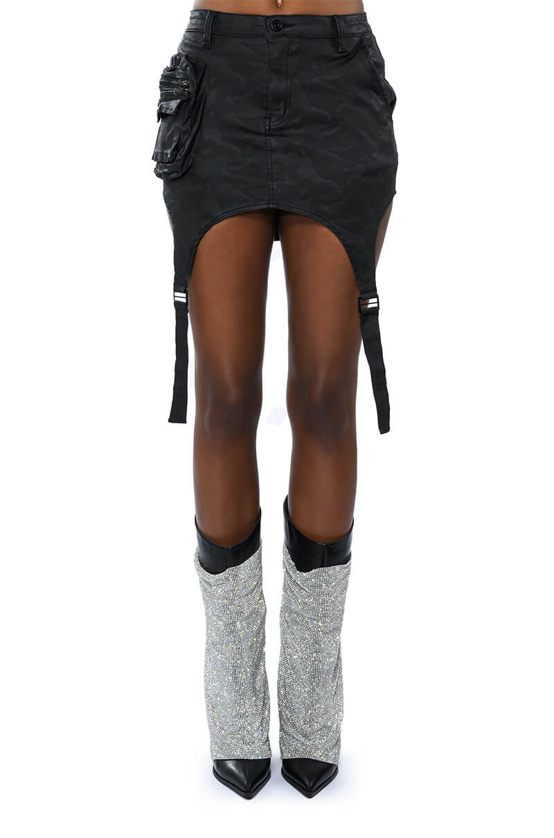 RANGER CAMO MINI SKIRT