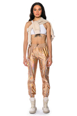 ROCKSTAR METALLIC JOGGER