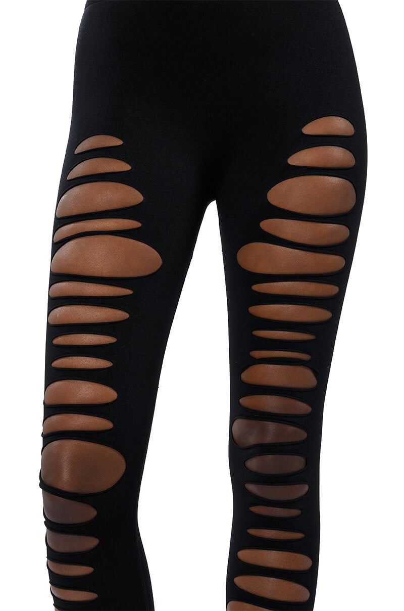 ROXANNE SEAMLESS DISTRESSED LEGGING
